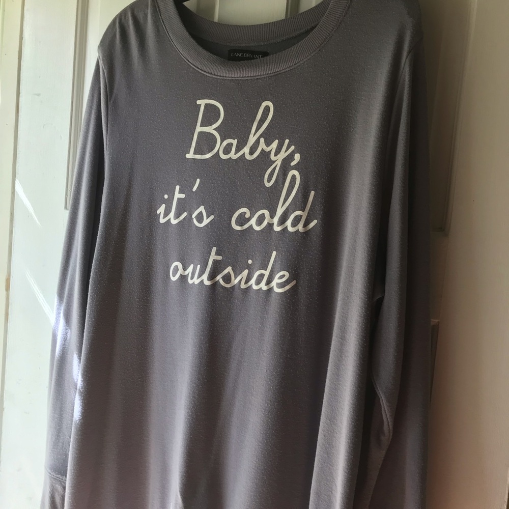 Lane Bryant soft/semi thin sweatshirt, 22/24,